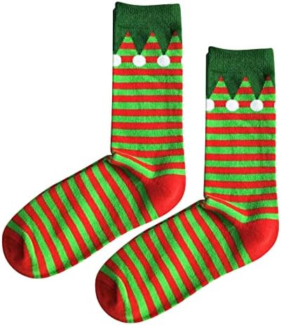 גרבי כותנה של Afeidd לחג המולד לגברים או לנשים ביצועים מזדמנים כרית כותנה ספורט גרבי גרביים חמים גרביים לגברים