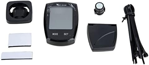 BESPORTBLE 1 SET אופניים אלחוטי שעון עצירה מהירות אופניים מהדב אופניים אטום למים מחשב GPS מד מהירות עם תצוגת תאורה אחורית זוהרת של LCD