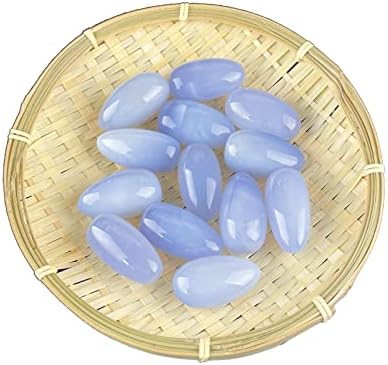 פודידוט כחול טבעי כיס כיס אבן נופלת צורה חופשית