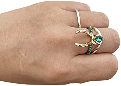 טבעת קסדת לוקי 3 ב-1, טבעות גיבור על זהב סגסוגת אבץ ידידותית לסביבה, 7-9 מתנה לנשים, בנות