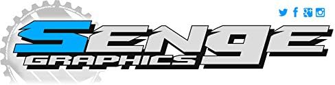 2008-2023 DRZ 125 Zany Pink Senge Graphics ערכה שלמה עם Rider I.D. תואם לסוזוקי