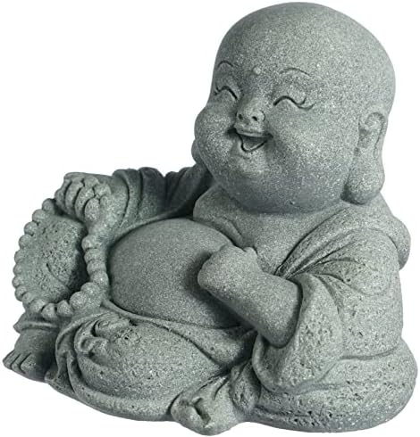 פסל בודהה, פסלי בודה בודהה, בודהה צוחק, בודהה שמח, בודהה מחייך, מיטרייה בודהה, זן מדיטציה פסל-זן גן דגים טנק אקווריום יוגה בונסאי מיקרו