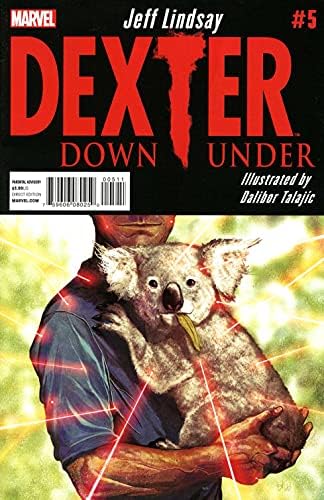 דקסטר למטה תחת 5 פנ ; מארוול קומיקס ספר / ג ' ף לינדזי