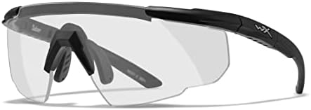 וילי אקס סאבר מתקדם ירי משקפיים אנסי ז87. 1 + בטיחות משקפי שמש לגברים אולטרה סגול והגנה על העין לציד וירי מט שחור מסגרות, להחלפה עדשות,