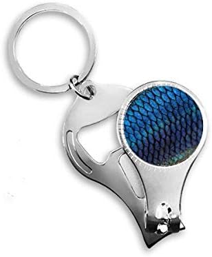 תעלומה כחולה דגים הגדיל את ציפורן ניפר טבעת מפתח שרשרת בקבוקי פתיחת בקבוקי קיצוץ