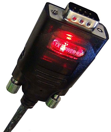 CBL-USB-232: כבל ממיר USB עד RS232 עם בורדי Thums, 1.1 מ '