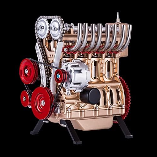 דגם מנועי ארבעה צילינדרים גנריים כל-מתכת, הרכיב צעצוע של מנוע ארבעה צילינדרים מוטב למבוגר