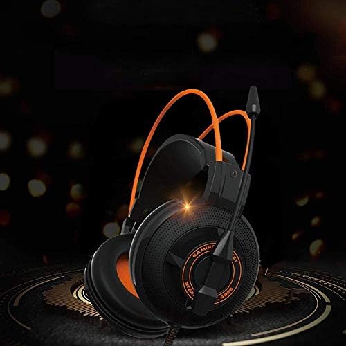 אוזניות משחקי אוזניות 7.1 סראונד 3.5 ממ אוזניות עם מיקרופון רעש ביטול עבור מחשב נייד מחשב גיימר