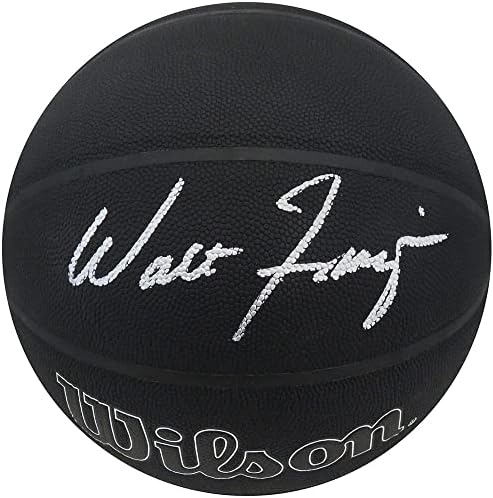 וולט פרייז'ר החתימה את וילסון לוגו 75 שנה לוגו שחור NBA כדורסל - כדורסל חתימה