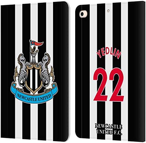 עיצובים לתיק ראש מורשה רשמית ניוקאסל יונייטד FC NUFC DeAndre Yedlin 2020/21 שחקנים ערכת בית קבוצה 2 ארנק עור ארנק עור תואם ל- Apple iPad