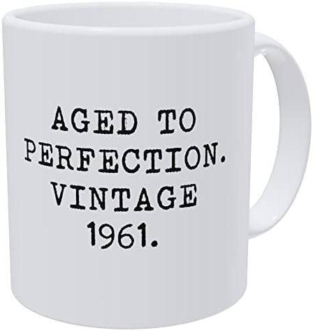 דלה קצב בגילאי לשלמות בציר 1961 11 אונקיות מצחיק לבן קפה ספל