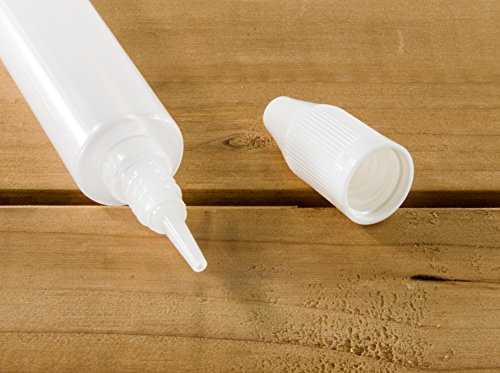 רכישת מדע-עט פלסטיק שקוף 30 מ ל טפטפת חד קרן עם חלק עליון לבן