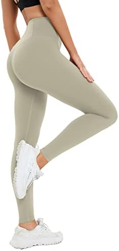 Jayloa Lycra High מותן טרקלין ליג '28' ' - חותלות אימון לנשים מכנסי יוגה רכים חמאים