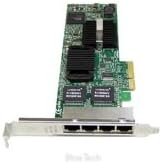 H092p Intel Pro/1000 VT Quad Port PCI-E Server מתאם
