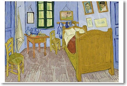 חדר שינה בארל 1888-וינסנט ואן גוך-פוסטר חדש לאמנויות יפות