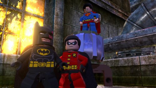 LEGO BATMAN 2 DC גיבורי סופר נינטנדו WII משחק בריטניה PAL