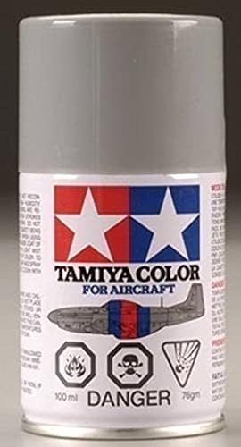 Tamiya America, INC צבע ספריי מטוסים AS-7 אפור נייטרלי 100 מל, TAM86507