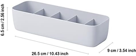 רשת אחסון קופסא פלסטיק תחתוני תחתוני תיבת אחסון מגירה ארגונית תיבת יכול להיערם למטה ארון אחסון בינס