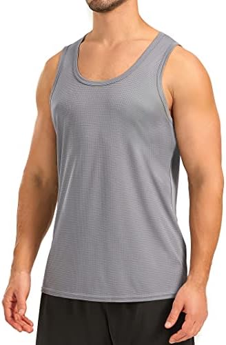 גופיות ניאון של Kawata גברים מהיר כושר יבש שרירי גוף פיתוח גוף אימון חולצות ללא שרוולים חוף קיץ עליון