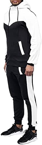 חליפות זיעה של Zhuer Camo לגברים אימונית 2 חלקים עם שרוול ארוך מכנסי טרנינג מכנסי טרנימה אתלטים סט אתלט