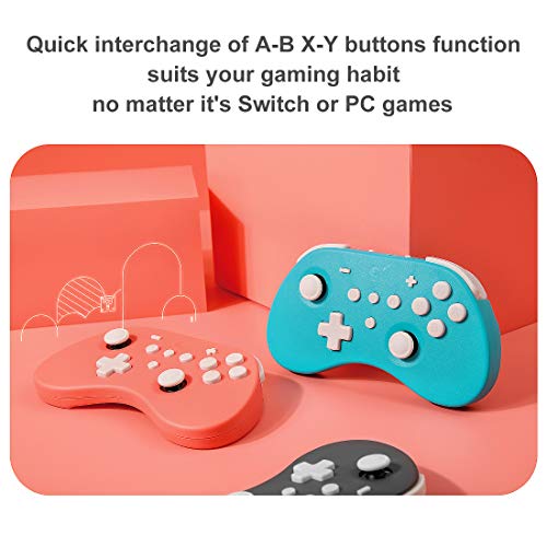 Gulikit Elves Controller Wireless עבור Nintendo Switch/PC/Windows/Android/iOS, Switch Bluetooth Consters