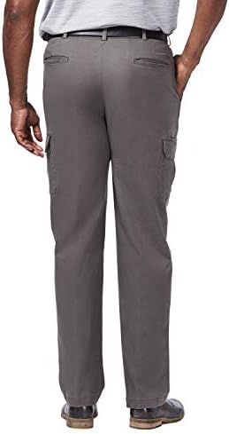 מכנסי מטען קדמיים שטוחים לגברים של הגר-מידות רגילות וגדולות וגבוהות