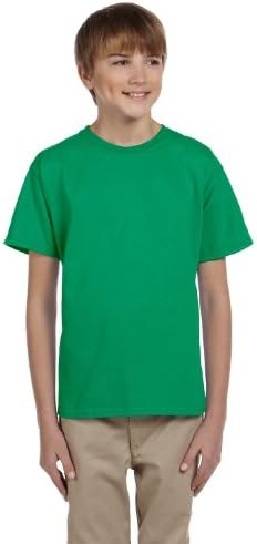 הנוער של האנס 5.2 גרם. חולצת טריקו של Ecosmart 50/50 Comformblend