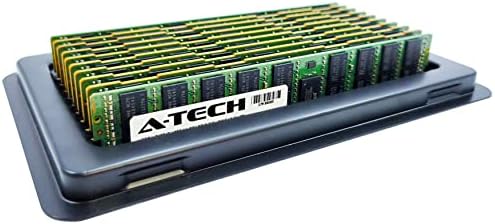 A -Tech 256GB ערכת זיכרון זיכרון זיכרון ל- HPE proliant ML350 G10 - DDR4 2400MHz PC4-19200 עומס ECC מופחת LRDIMM 2RX4 1.2V - שרת
